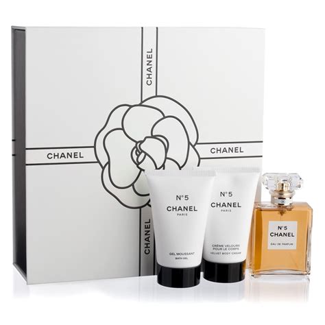 chanel 5 perfume gift set|chanel number 5 gift set.